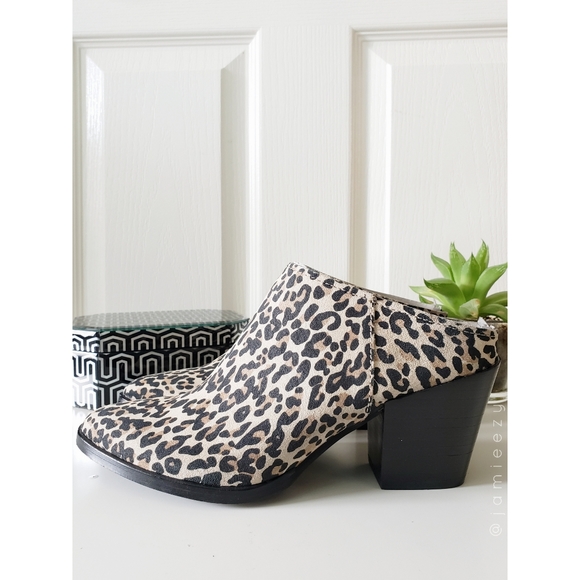 Dolce Vita | NWT "Rianna" Leopard Suede Mules - Picture 5 of 9